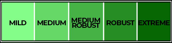 intensity scale